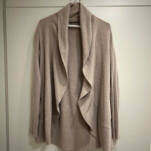 Barefoot Dreams Cozy Chic Women’s Cardigan with pockets size Small